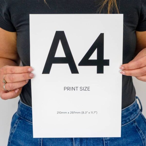 A4 Black & White Document Printing